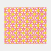 Pink Lemonade Fleecedecke (Vorderseite (Horizontal))