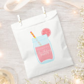 Pink Lemonade Geburtstagsparty Geschenktütchen (Ausgeschnitten)