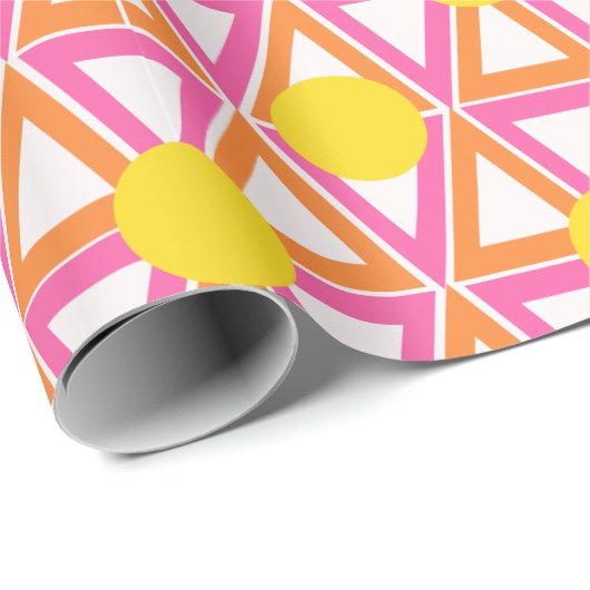 Pink Lemonade Geschenkpapier (Rolleneckpunkt)