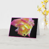 Pink Lemonade Karte (Gelbe Blume)