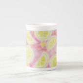 Pink Lemonade Knochen China Tasse (Vorderseite)