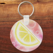 Pink Lemonade "lemon" Schlüsselanhänger (Vorderseite)