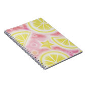 Pink Lemonade 'lemons' Notebook Notizblock (Rechte Seite)