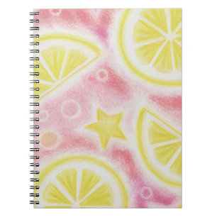 Pink Lemonade 'lemons' Notebook Notizblock