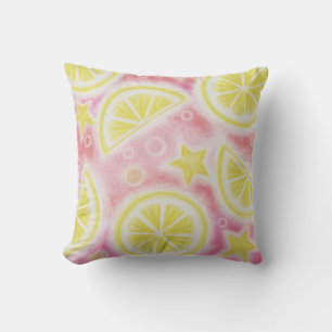 Pink Lemonade 'lemons' werfen Kissen