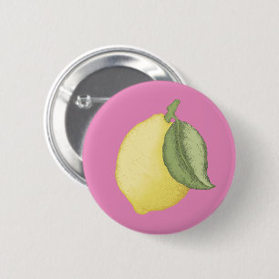 Pink Lemonade Party Button Abzeichen