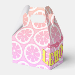Pink Lemonade Party Geschenkschachtel