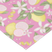 Pink Lemonade Party Tablette Tischdecke (Schrägansicht)