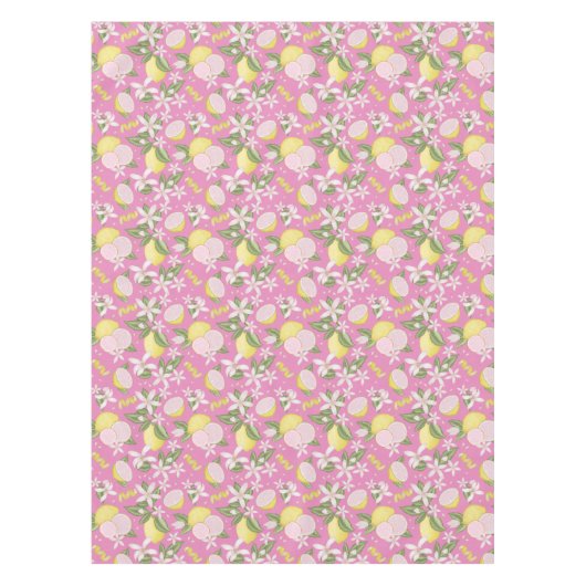 Pink Lemonade Party Tablette Tischdecke (Vorderseite)