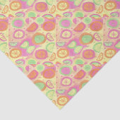 Pink Lemonade Pattern Seidenpapier (Ausschnitt)