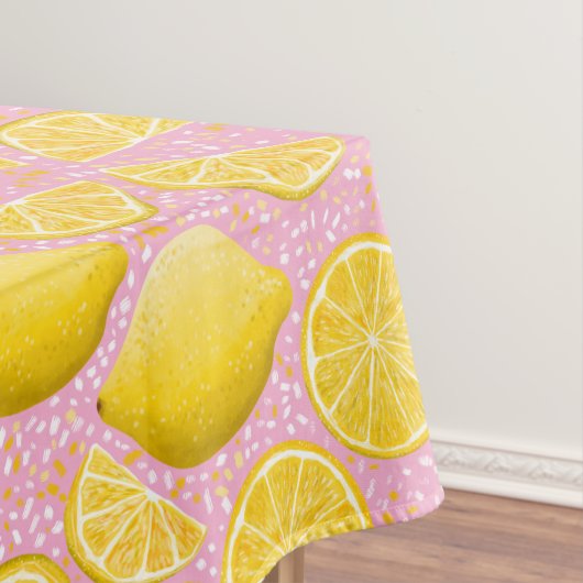 Pink Lemonade pattern Tischdecke (Beispiel)