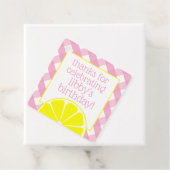 Pink Lemonade Personalisiert Gefallen oder Geschen Geschenkanhänger (Beispiel)