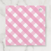 Pink Lemonade Personalisiert Gefallen oder Geschen Geschenkanhänger (Rückseite)