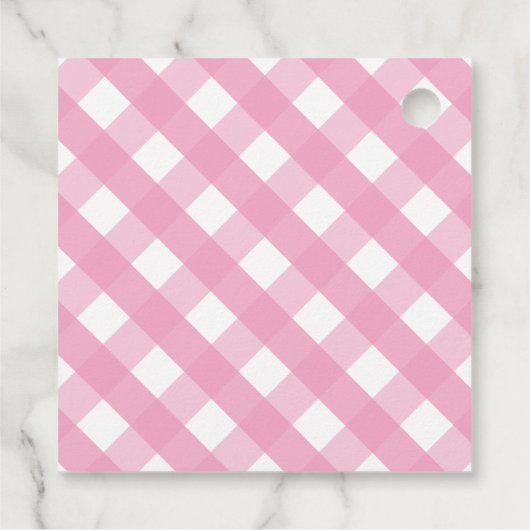 Pink Lemonade Personalisiert Gefallen oder Geschen Geschenkanhänger (Rückseite)