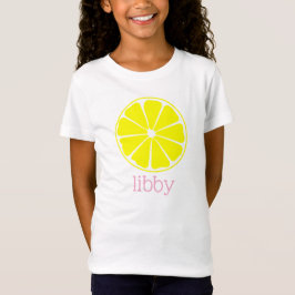 Pink Lemonade Personalisiert Lemon T - Shirt