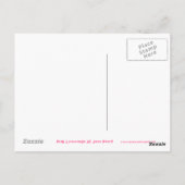 Pink Lemonade Postkarte "Dein Text" (Rückseite)