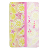 Pink Lemonade Premium-Magnet "Dein Text" Magnet (Vertikal)