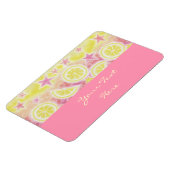 Pink Lemonade Premium-Magnet "Dein Text" pink Magnet (Linke Seite)