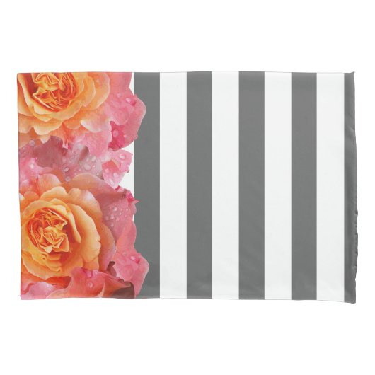 Pink Lemonade Rose & dick Kissenbezug (Vorderseite)