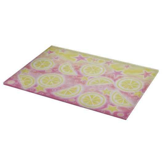 Pink Lemonade Schneidebrett (Ecke)