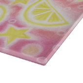 Pink Lemonade Schneidebrett (Ecke)