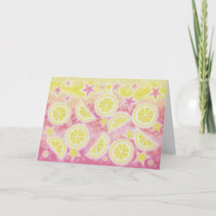 Pink Lemonade "Sparkling Day" Mutter Tageskarte Karte