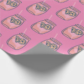 Pink Lemonade Wrapping Paper Geschenkpapier (Ecke)