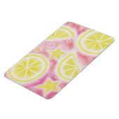 Pink Lemonade 'Zitronen' Premium-Magnet Magnet (Linke Seite)