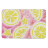 Pink Lemonade 'Zitronen' Premium-Magnet Magnet (Horizontal)