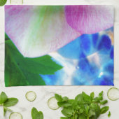 Pink Lenten Rose Geschirrtuch (Gefaltet)