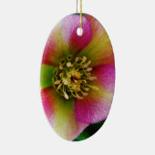 Pink Lenten Rose, Keramik Ornament (Rechts)