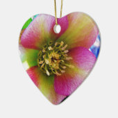 Pink Lenten Rose, Keramikornament (Links)