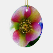 Pink Lenten Rose, Keramikornament (Rechts)