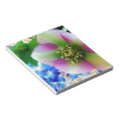 Pink Lenten Rose Notizblock (angewinkelt)