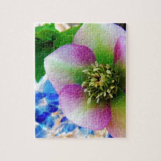 Pink Lenten Rose Puzzle (Vertikal)