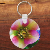 Pink Lenten Rose, Schlüsselanhänger (Vorderseite)