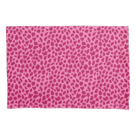 Pink Leopard Animal Print Retro Chic y2k Ästhetik Kissenbezug
