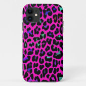 Pink-Leopard-Druck Case-Mate iPhone Hülle (Rückseite)