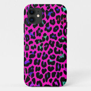 Pink-Leopard-Druck iPhone 11 Hülle