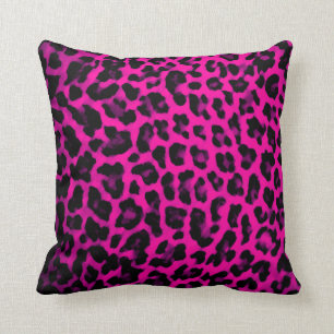 Pink-Leopard-Druck-Kissen Kissen