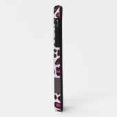Pink Leopard-Druckvorlage Case-Mate iPhone Hülle (Hinten/Links)