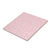 Pink Leopard Fliese (Seite)