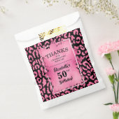 Pink Leopard Geburtstagspartei Geschenktütchen (Versiegelt)