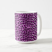 Pink Leopard Kaffeetasse (VorderseiteRechts)