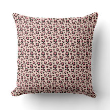 Pink Leopard Kissen, Wohngestaltung Kissen