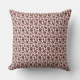 Pink Leopard Kissen, Wohngestaltung Kissen