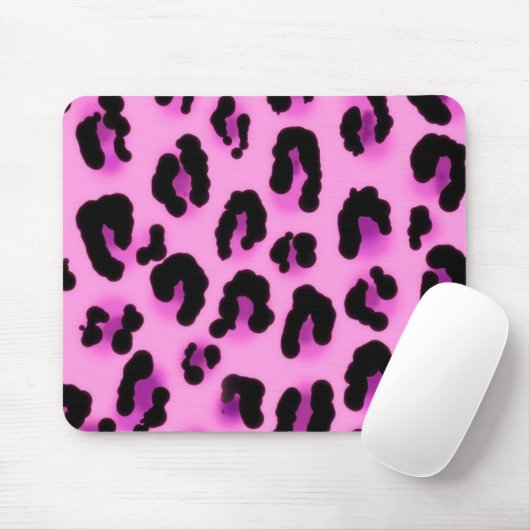 Pink-Leopard Mousepad (Mit Mouse)