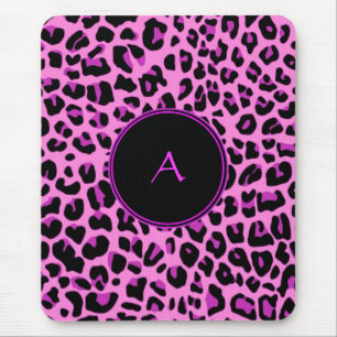 Pink Leopard Mousepad