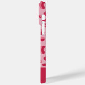 Pink Leopard Muster Case-Mate iPhone Hülle (Rückseite / Links)