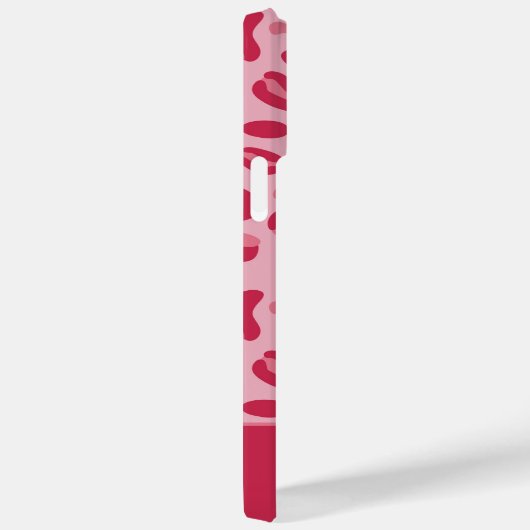 Pink Leopard Muster Case-Mate iPhone Hülle (Rückseite / Rechts)